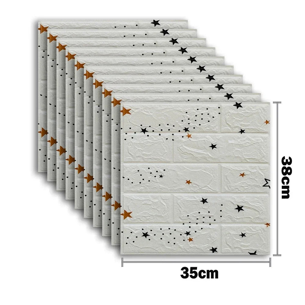 Xốp Dán Tường 3D Chống Thấm - Trang Trí Nội Thất - Daisan Store