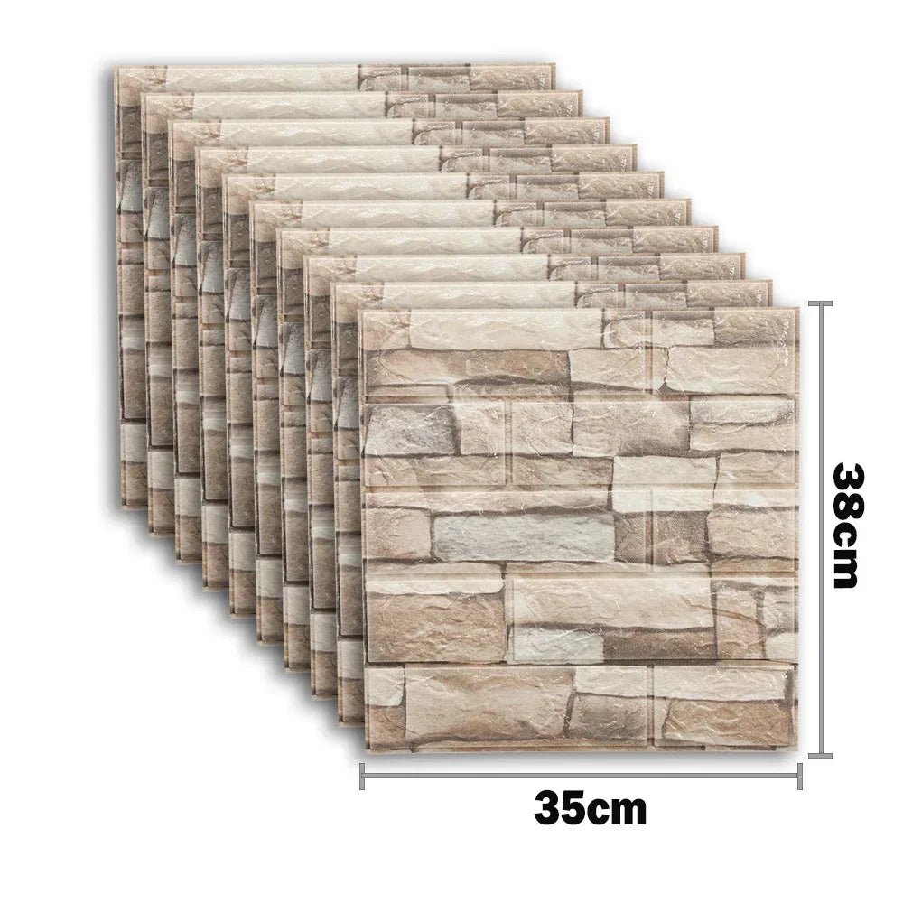 Xốp Dán Tường 3D Chống Thấm - Trang Trí Nội Thất - Daisan Store