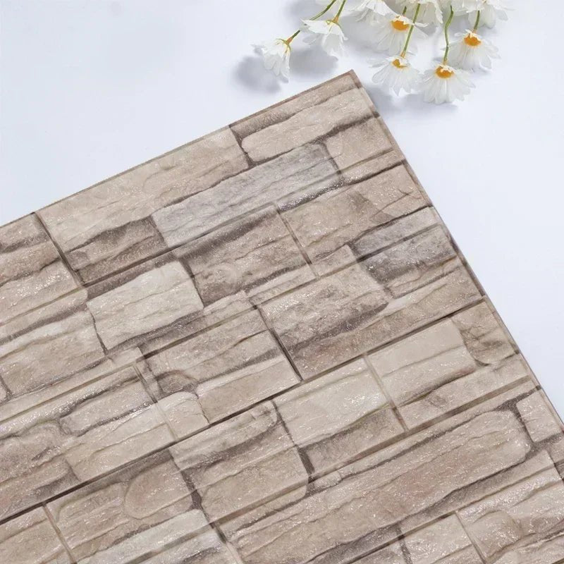 Xốp Dán Tường 3D Giả Gạch Tự Dính Trang Trí Nhà - Daisan Store
