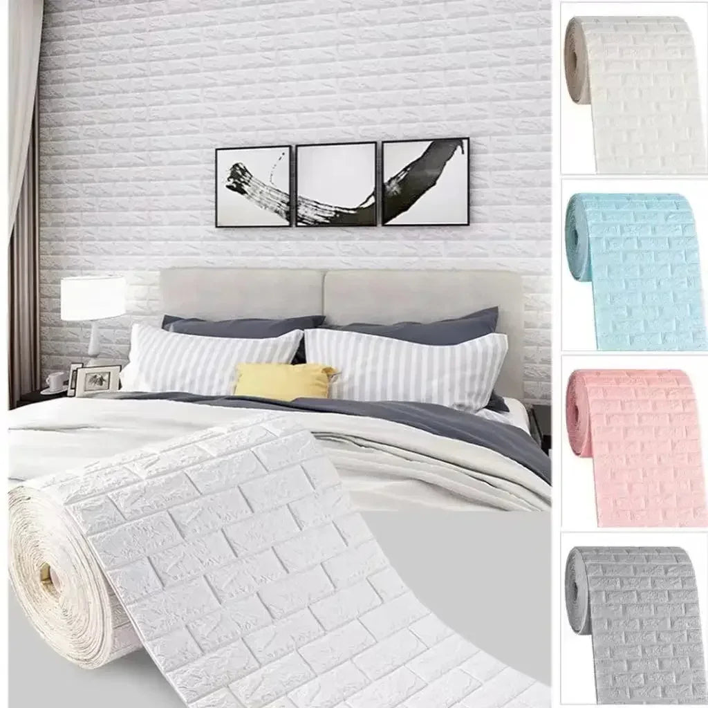 Xốp Dán Tường 3D Giả Gạch Tự Dính Trang Trí Nhà - Daisan Store