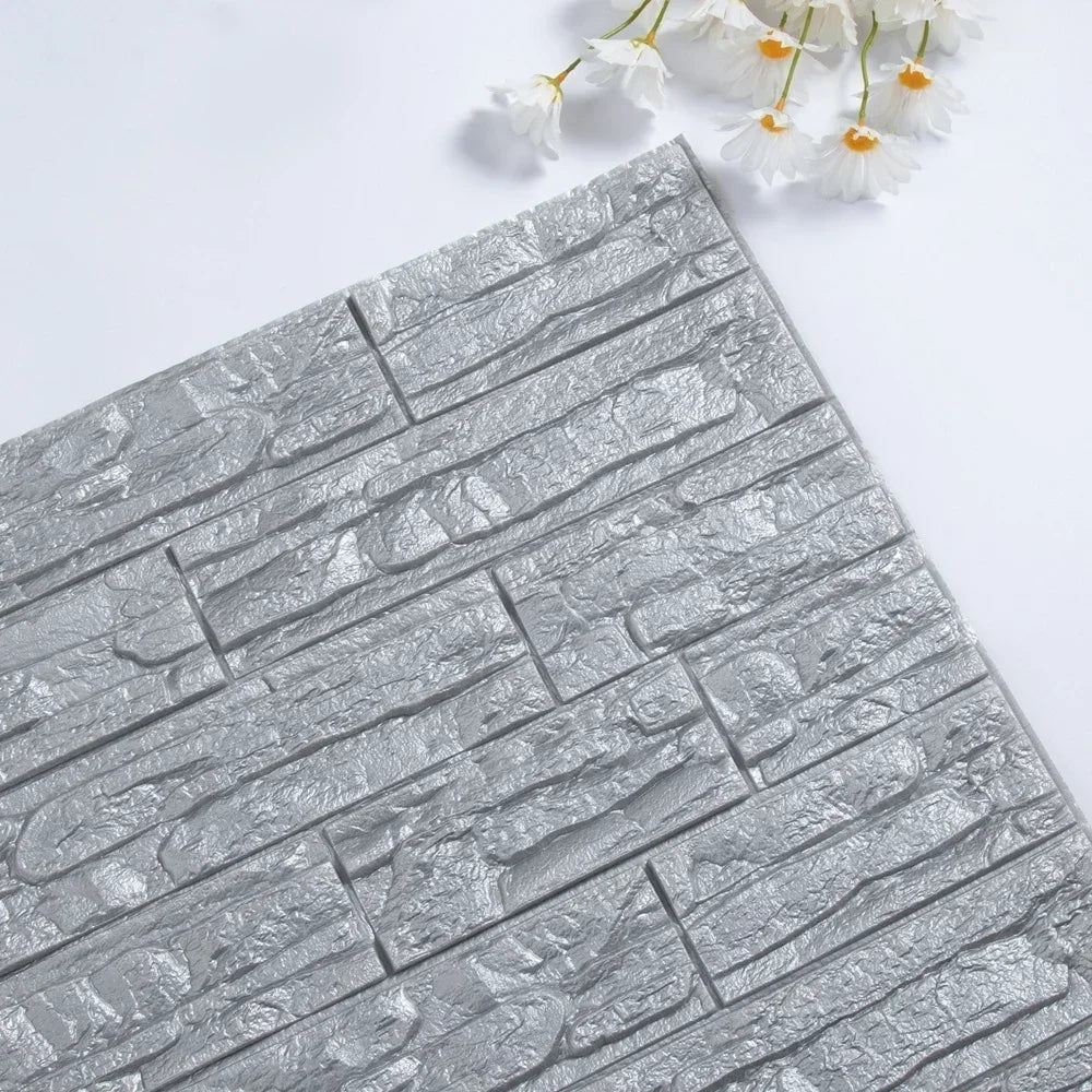Xốp Dán Tường 3D Giả Gạch Tự Dính Trang Trí Nhà - Daisan Store