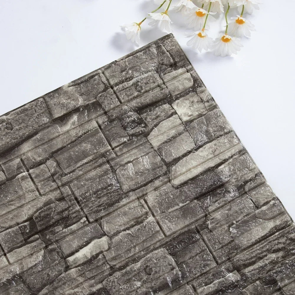 Xốp Dán Tường 3D Giả Gạch Tự Dính Trang Trí Nhà - Daisan Store