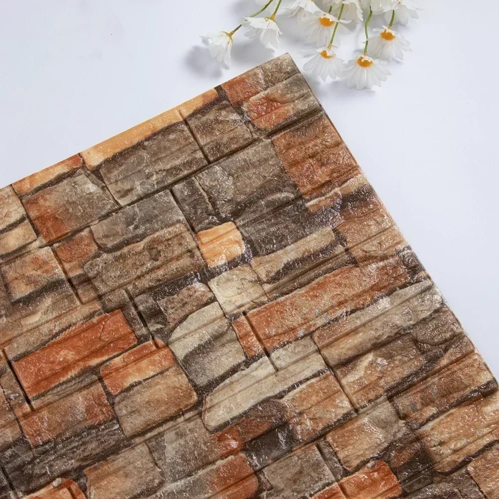 Xốp Dán Tường 3D Giả Gạch Tự Dính Trang Trí Nhà - Daisan Store