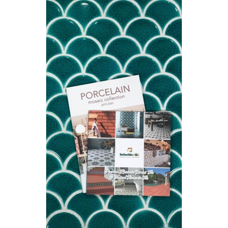 Gạch Mosaic Vảy Cá Rạn 2 lớp MHF 90011