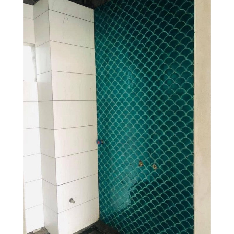 Gạch Mosaic Vảy Cá Rạn 2 lớp MHF 90011