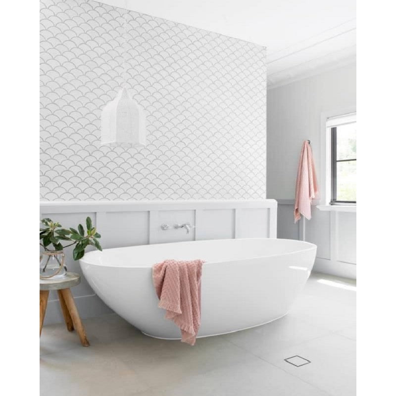 Gạch Mosaic Vảy Cá Rạn 2 lớp MHF 9003