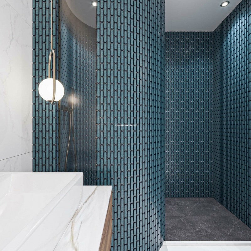 Gạch Mosaic Que Đầu Tròn DT 082