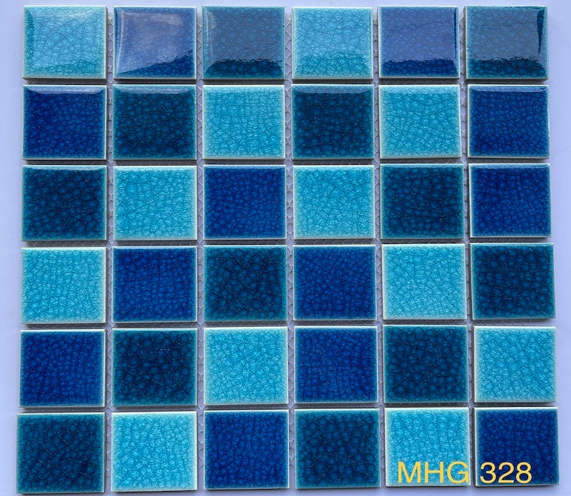 Gạch Mosaic Gốm Men Rạn 2 Lớp MHG 328