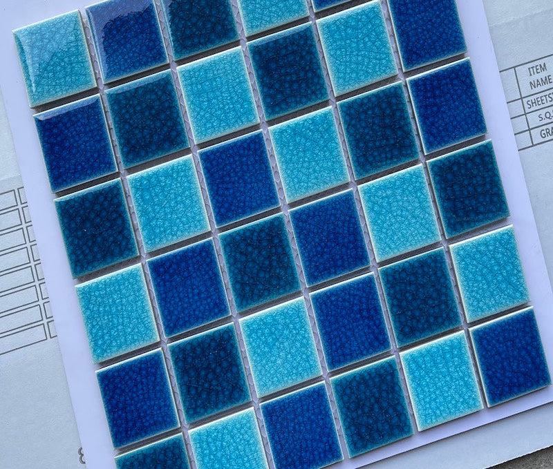 Gạch Mosaic Gốm Men Rạn 2 Lớp MHG 328