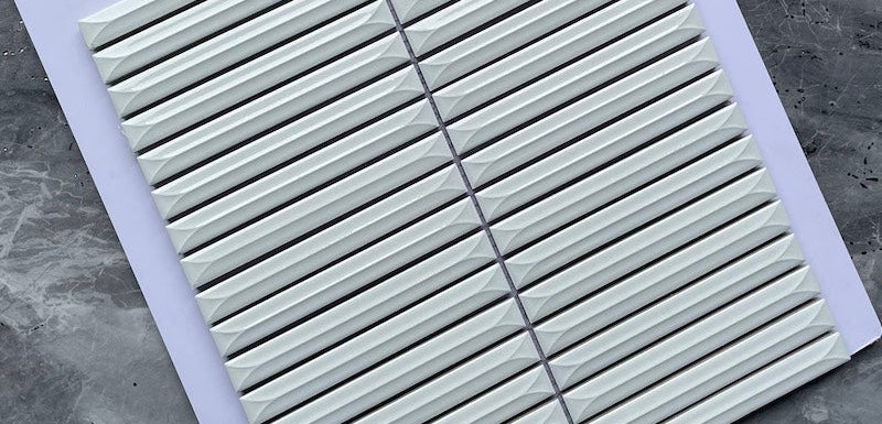 Gạch Mosaic Que Đũa MHT 139 Màu Trắng