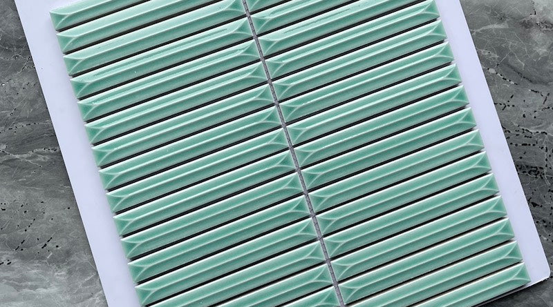Gạch Mosaic Que Đũa MHT 306 Màu Xanh Ngọc