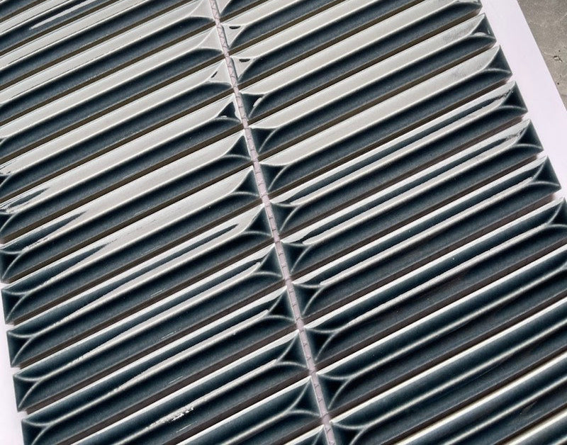 Gạch Mosaic Que Đũa MHT 278 Màu Đen