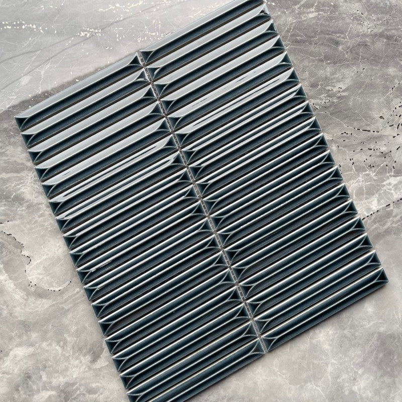 Gạch Mosaic Que Đũa MHT 278 Màu Đen