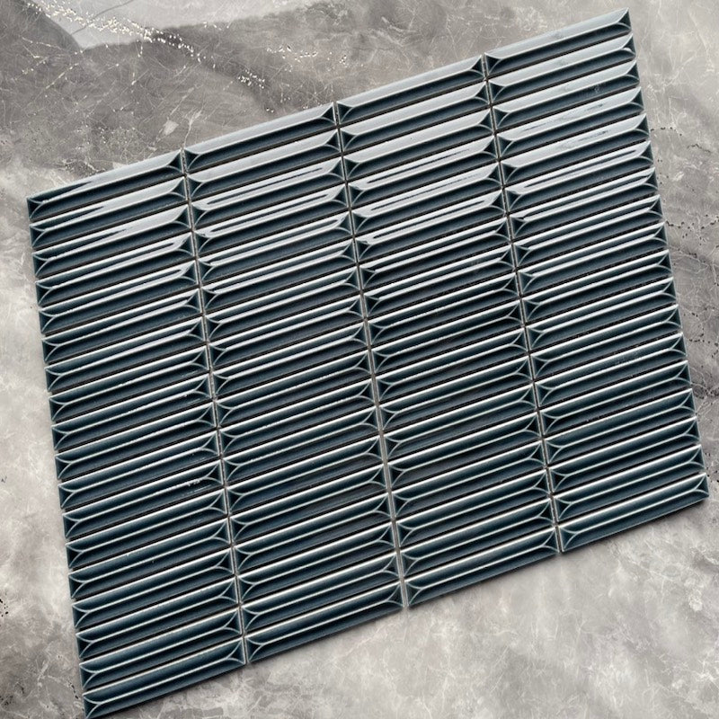 Gạch Mosaic Que Đũa MHT 278 Màu Đen
