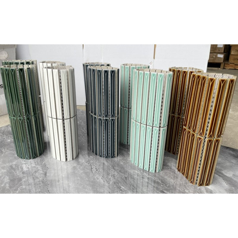 Gạch Mosaic Que Đũa MHT 306 Màu Xanh Ngọc