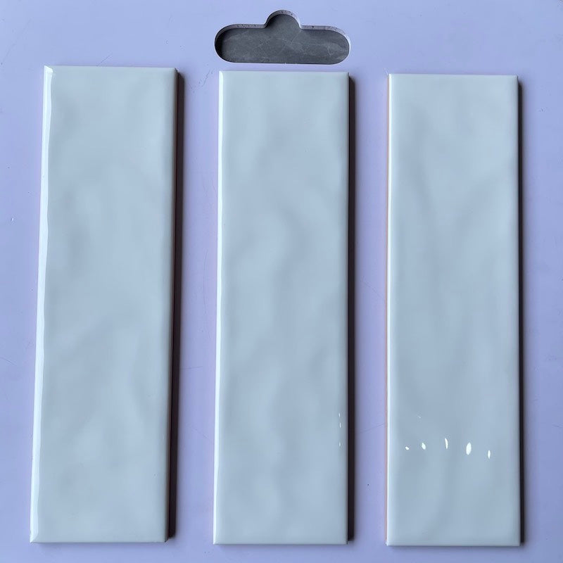 Gạch Thẻ Gợn Sóng 75x300 Màu Trắng 7532P0