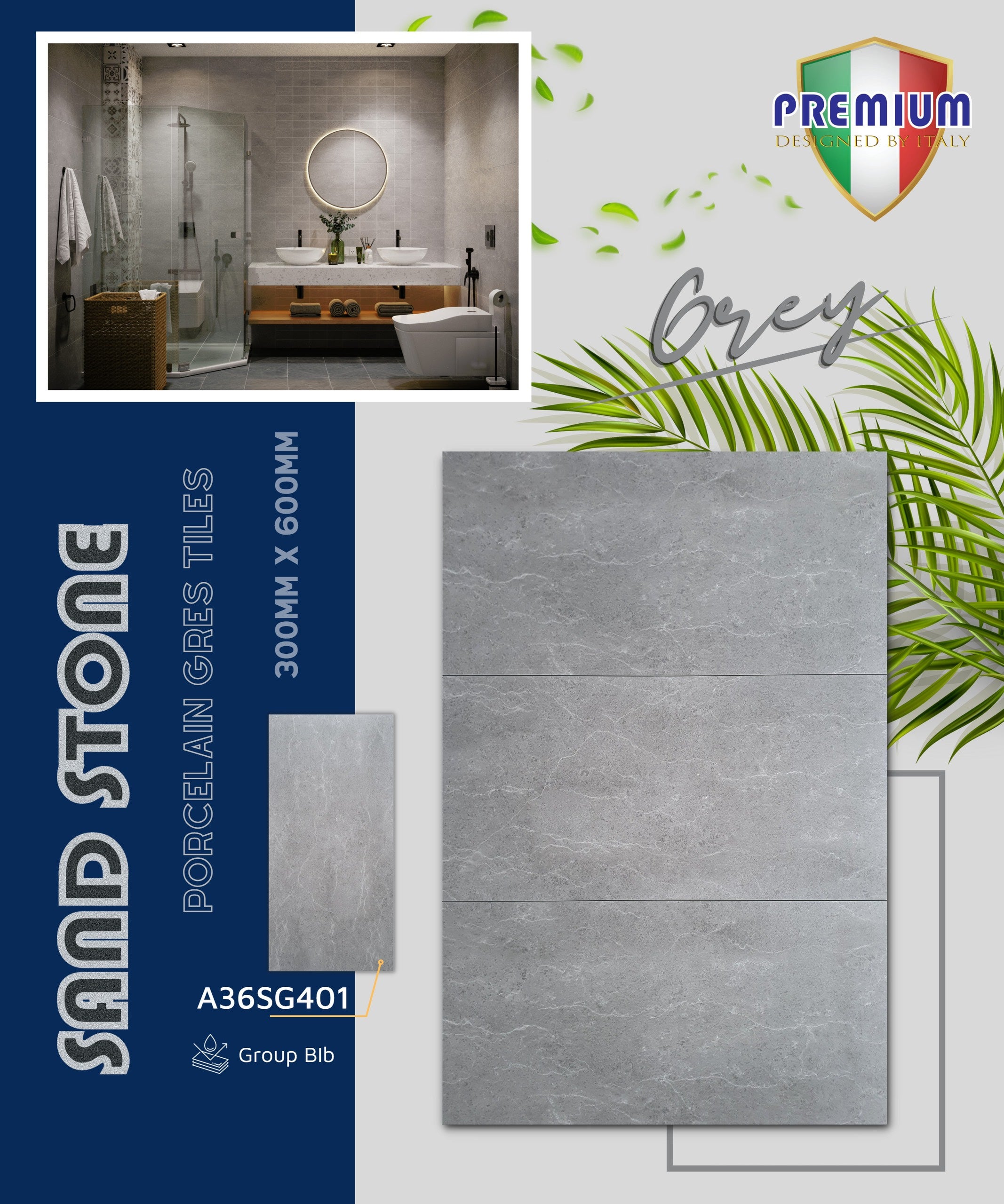 Gạch ốp lát Apodio A36SG401 (Matt)