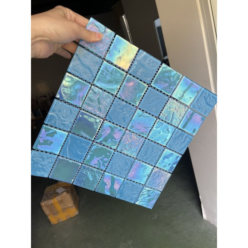 Gạch mosaic thủy tinh lấp lánh MH 7011