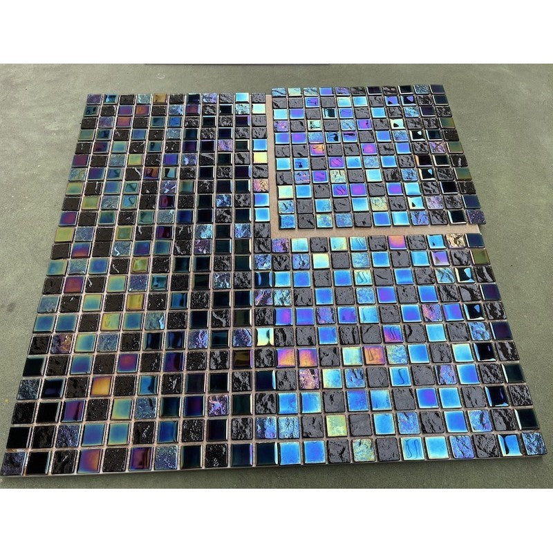 Gạch mosaic thủy tinh lấp lánh MH 7016