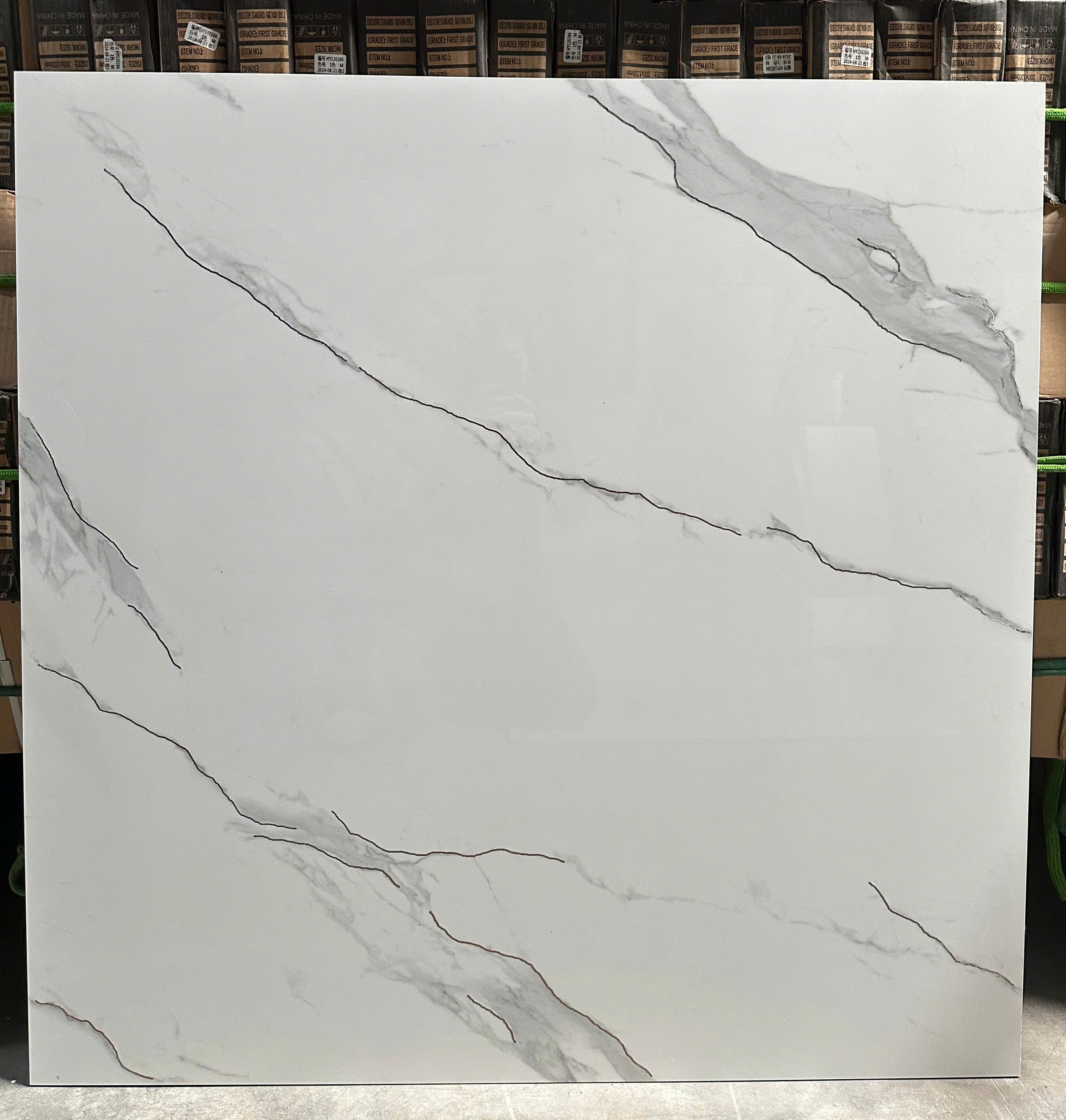 Gạch lát nền 1000x1000 ánh kim bóng K1081