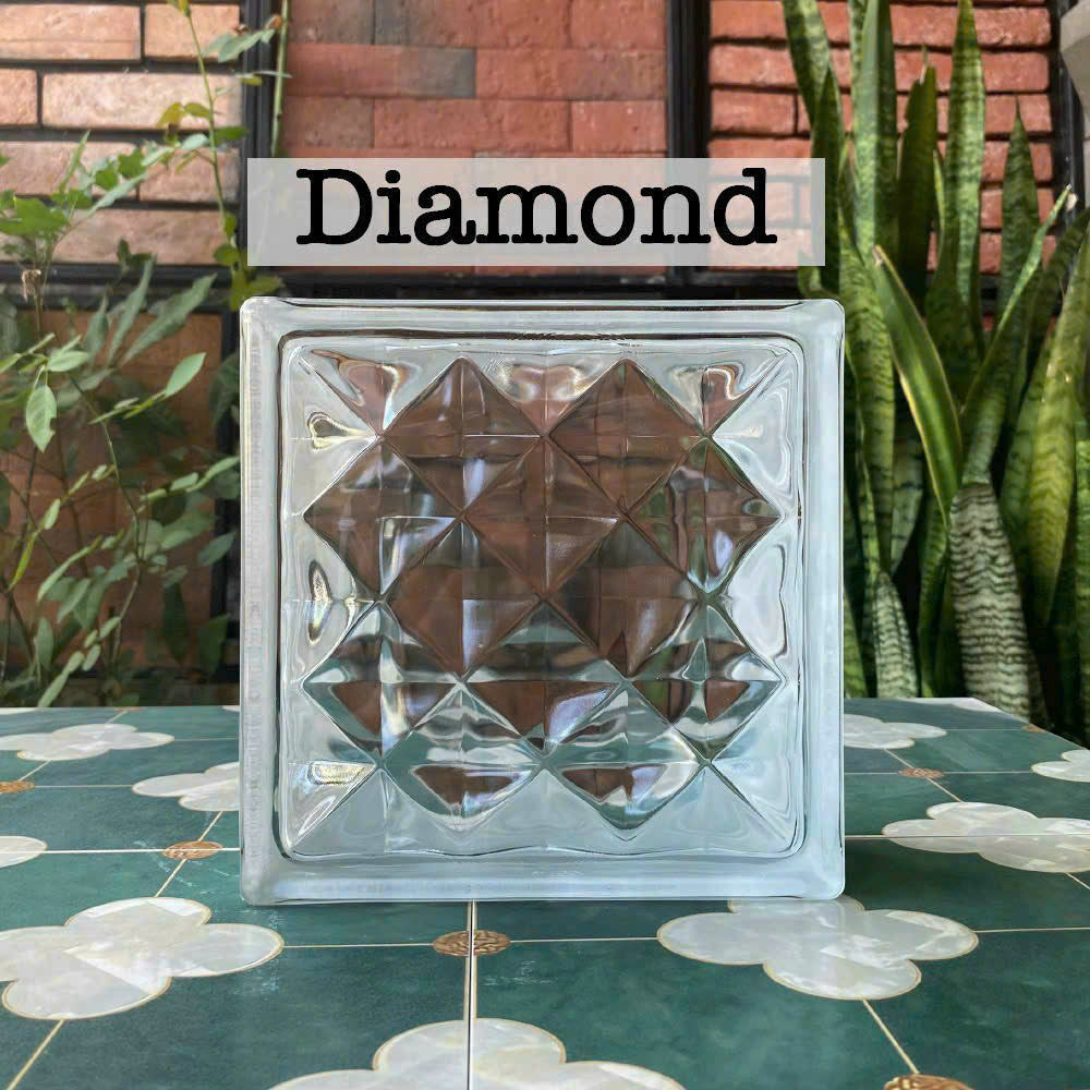 Gạch kính lấy sáng Diamond mã 80021 – Daisan Store