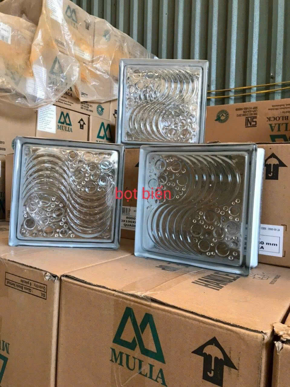 Gạch kính lấy sáng Ocean View mã 80005