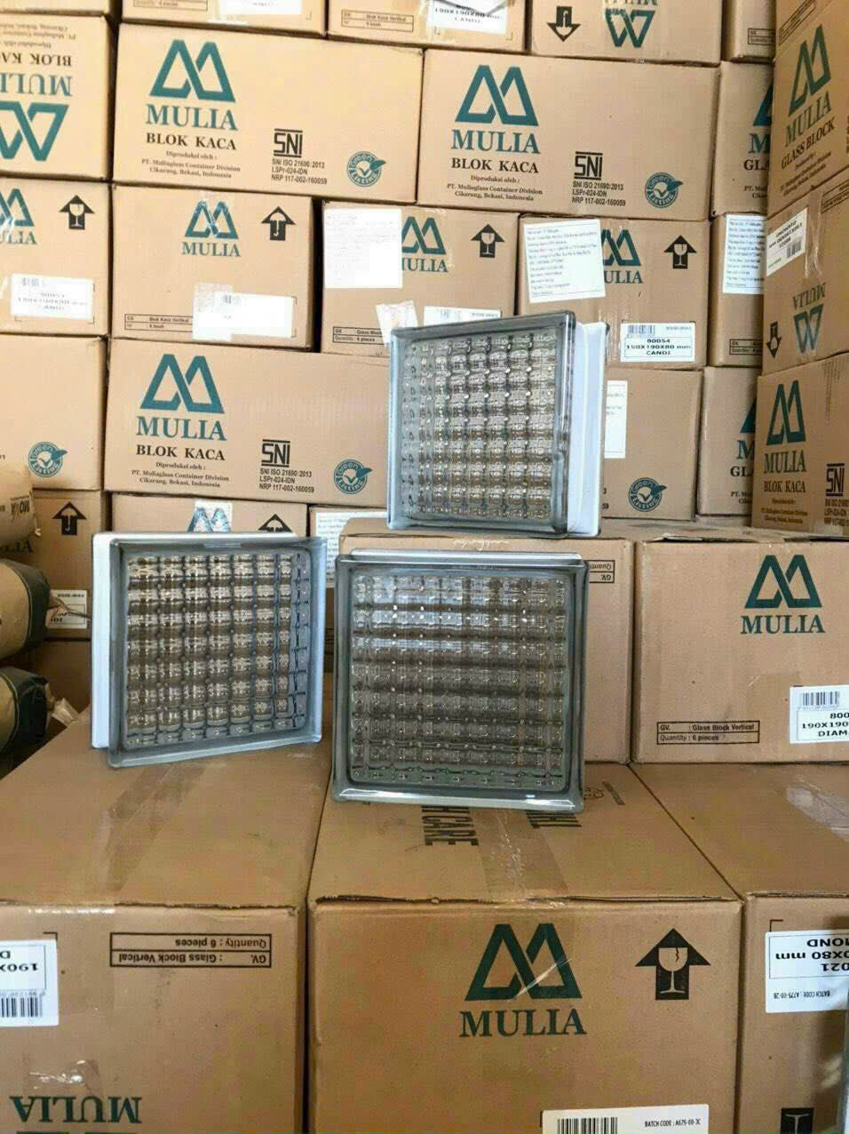 Gạch kính lấy sáng Net mã 80050
