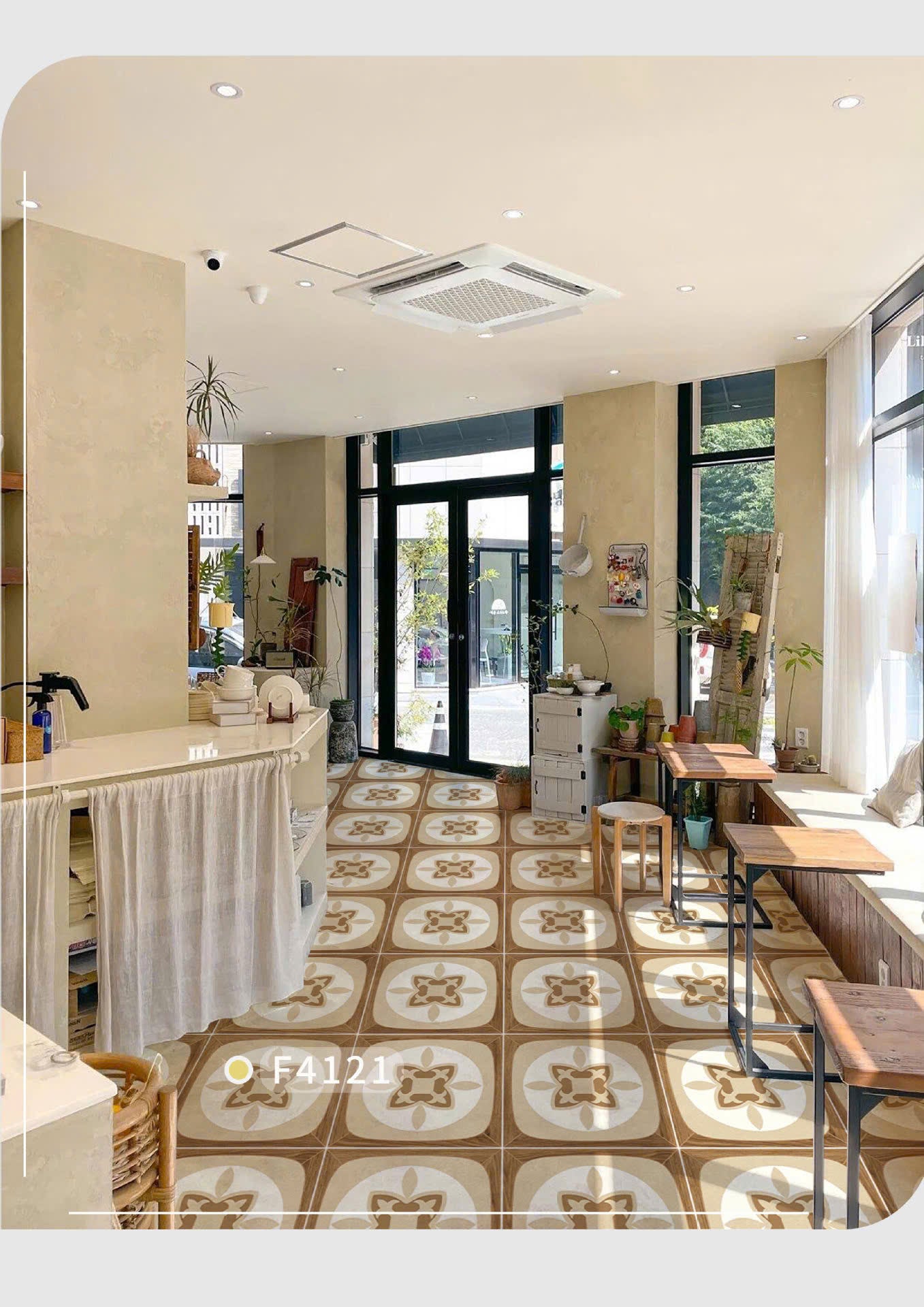 Gạch Bông Nghệ Thuật FG4212 - 40x40cm