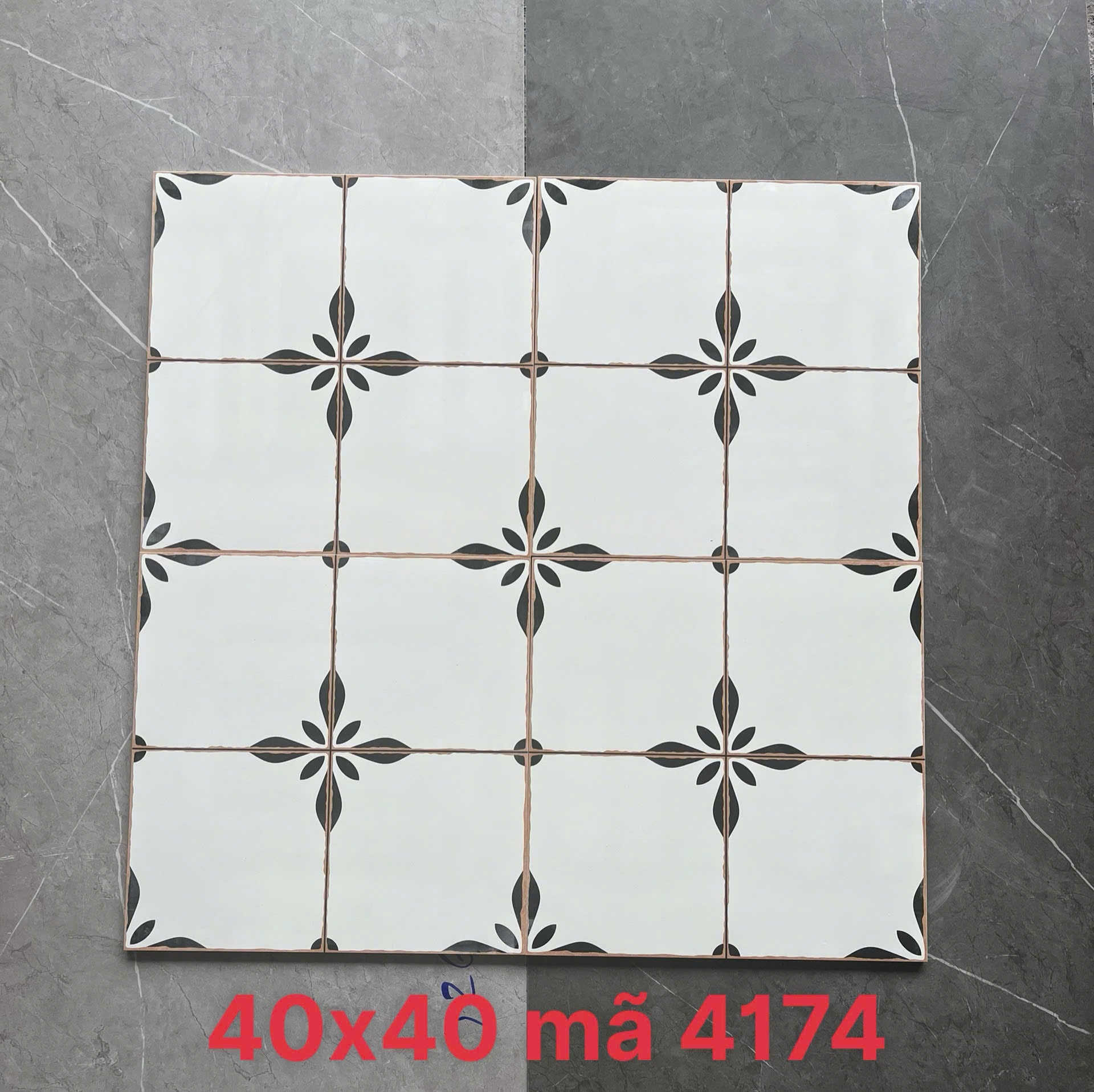 Gạch Bông Nghệ Thuật F4174S - Vẻ Đẹp Sang Trọng