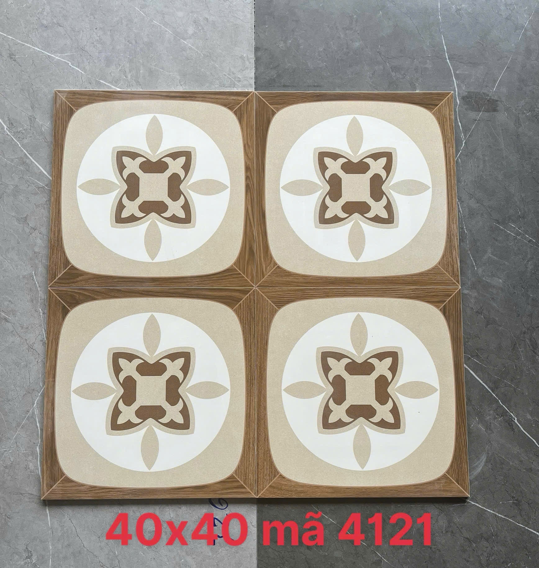 Gạch Bông Nghệ Thuật FG4212 40x40cm Sang Trọng