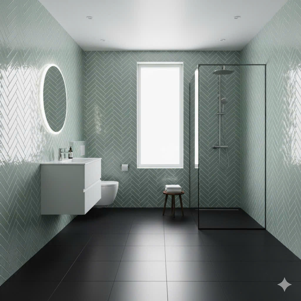 Gạch ốp tường giả thẻ bóng lượn KT 30x60cm mã SGV3632S